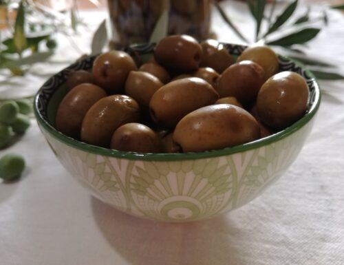 Olive in salamoia alla calabrese