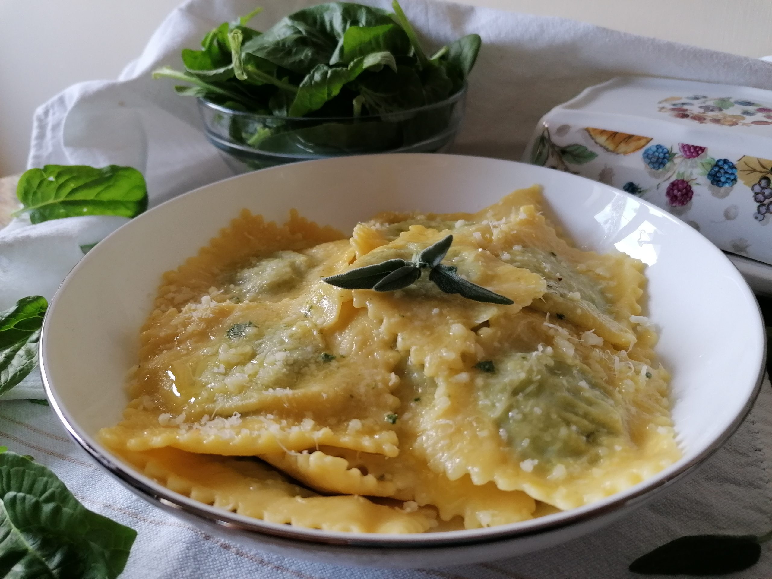 Ravioli ricotta e spinaci - Curmifood
