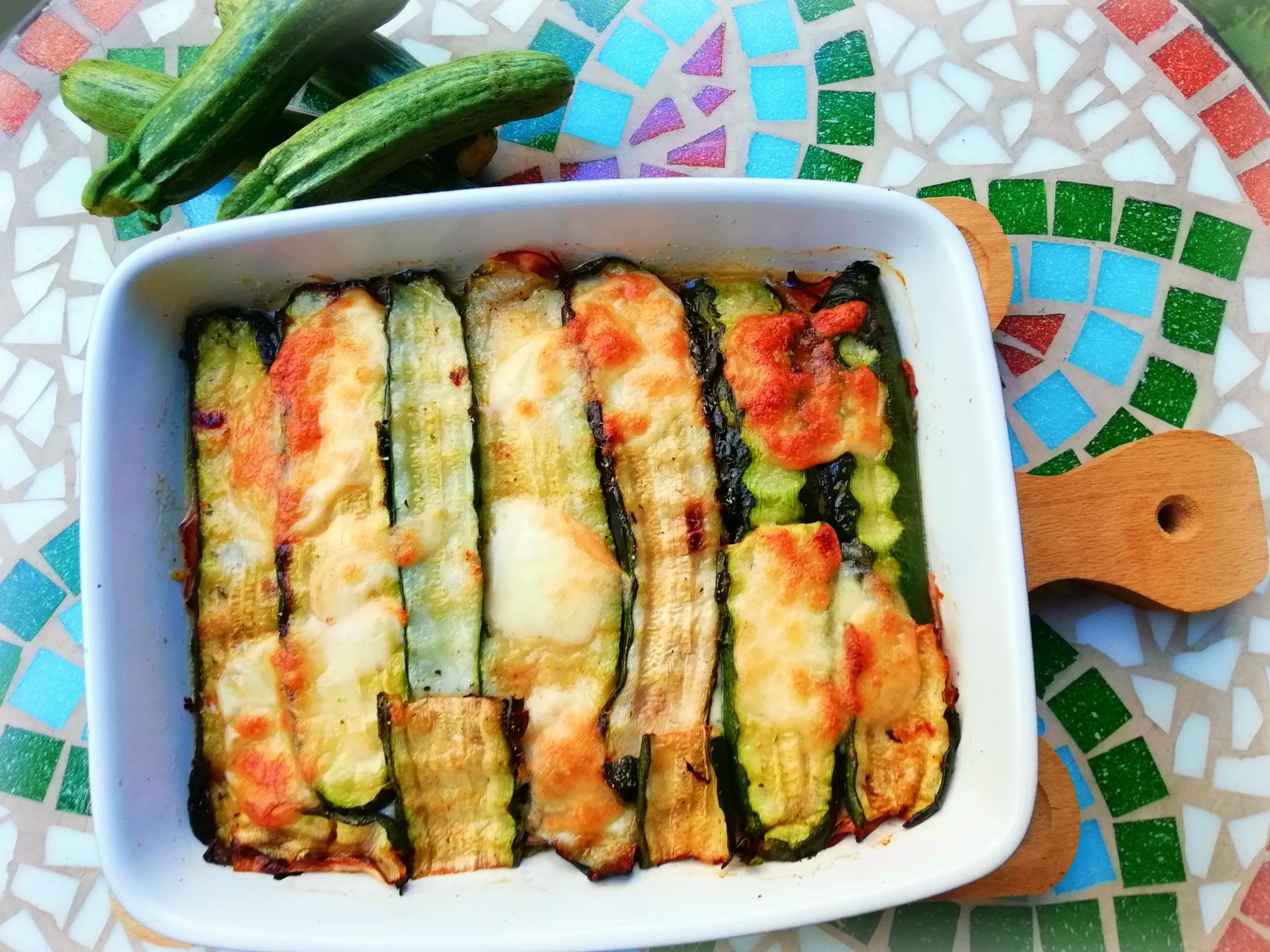 parmigiana di zucchine bianca napoletana