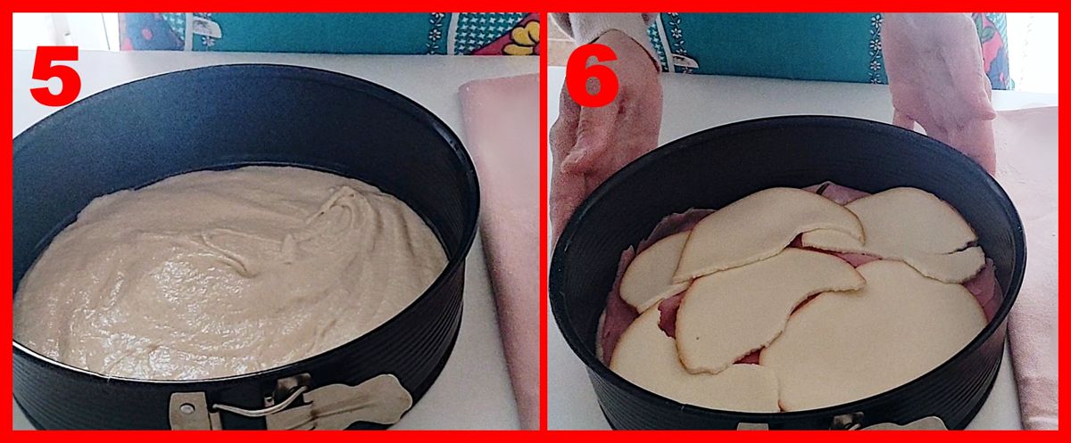 terzo procedimento della focaccia ad impasto molle