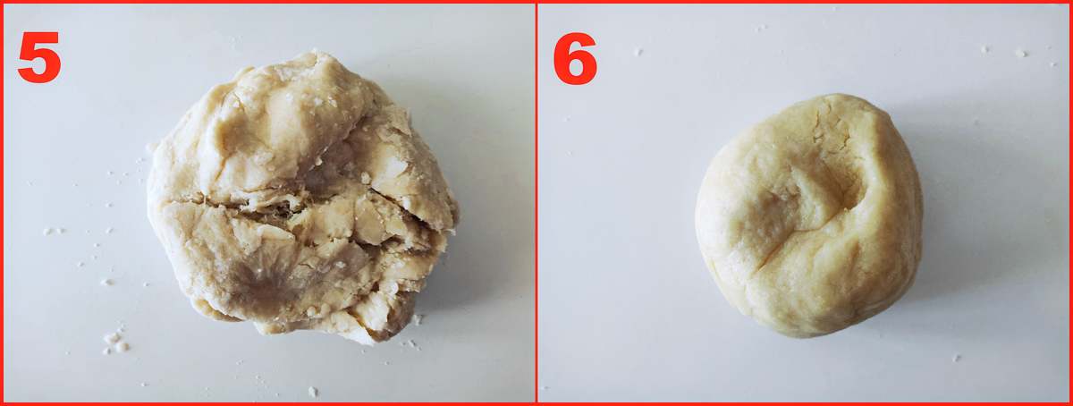 terzo procedimento della ricetta della torta salata velocissima