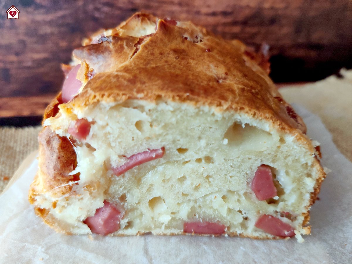 plumcake salato prosciutto e formaggio 