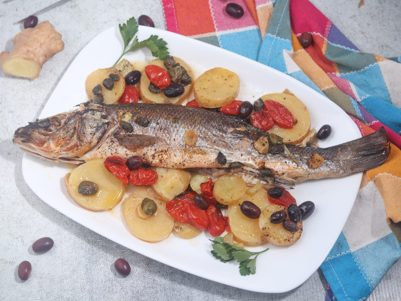 branzino al forno tempo di cottura