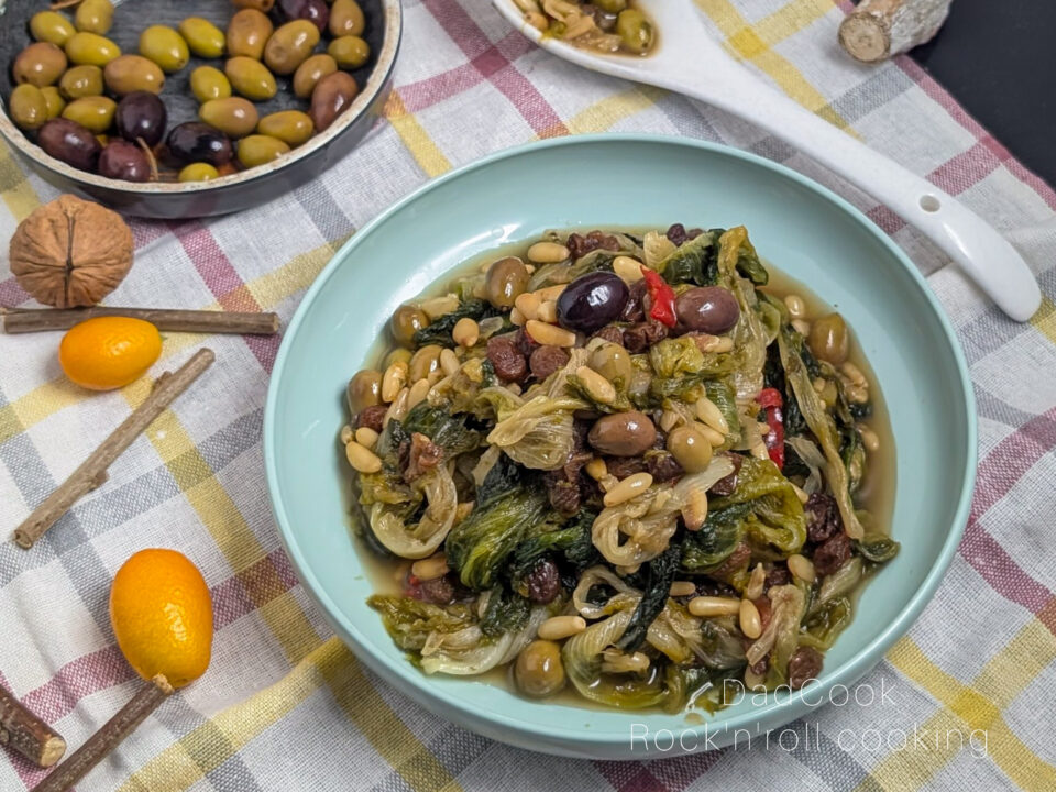 Scarola in padella alla napoletana