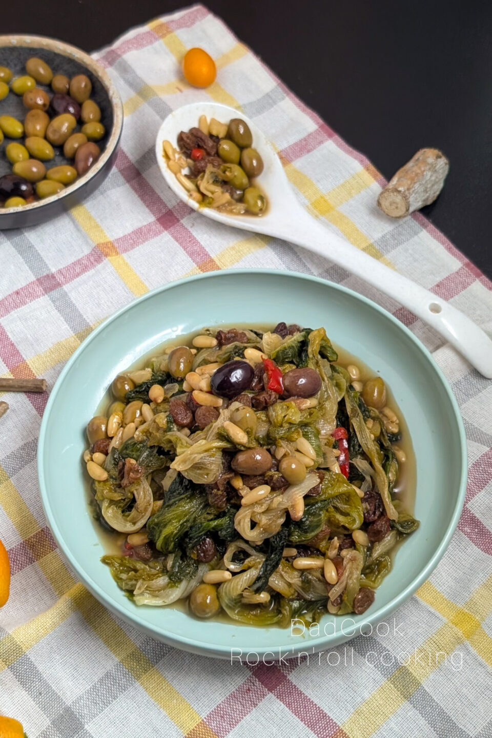 Scarola in padella alla napoletana