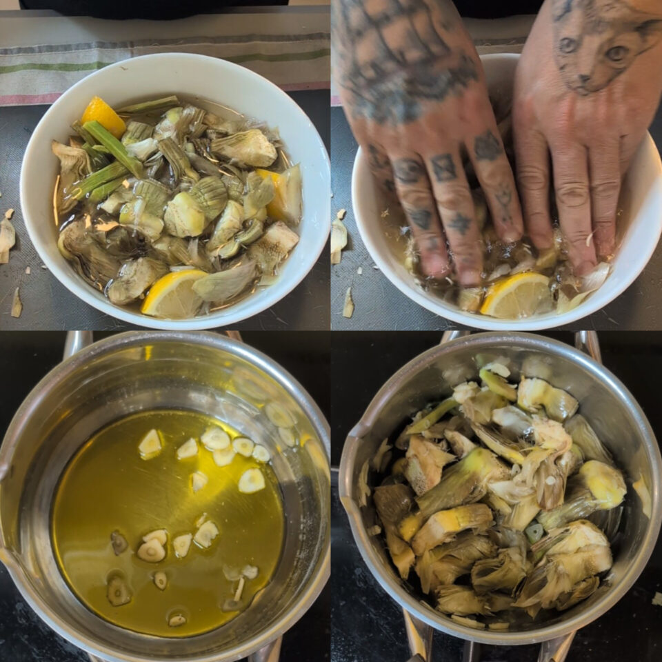 Carciofi in padella: la ricetta segreta della nonna