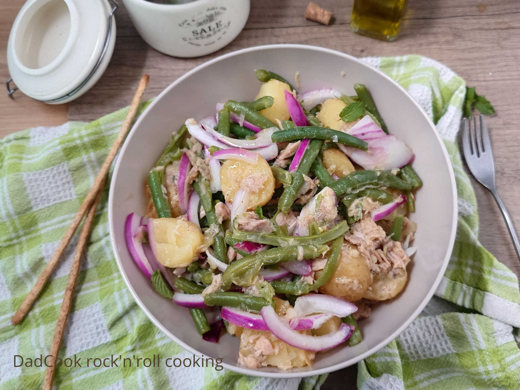 Insalata di Patate, Fagiolini e Tonno (Ricetta e Trucchi)