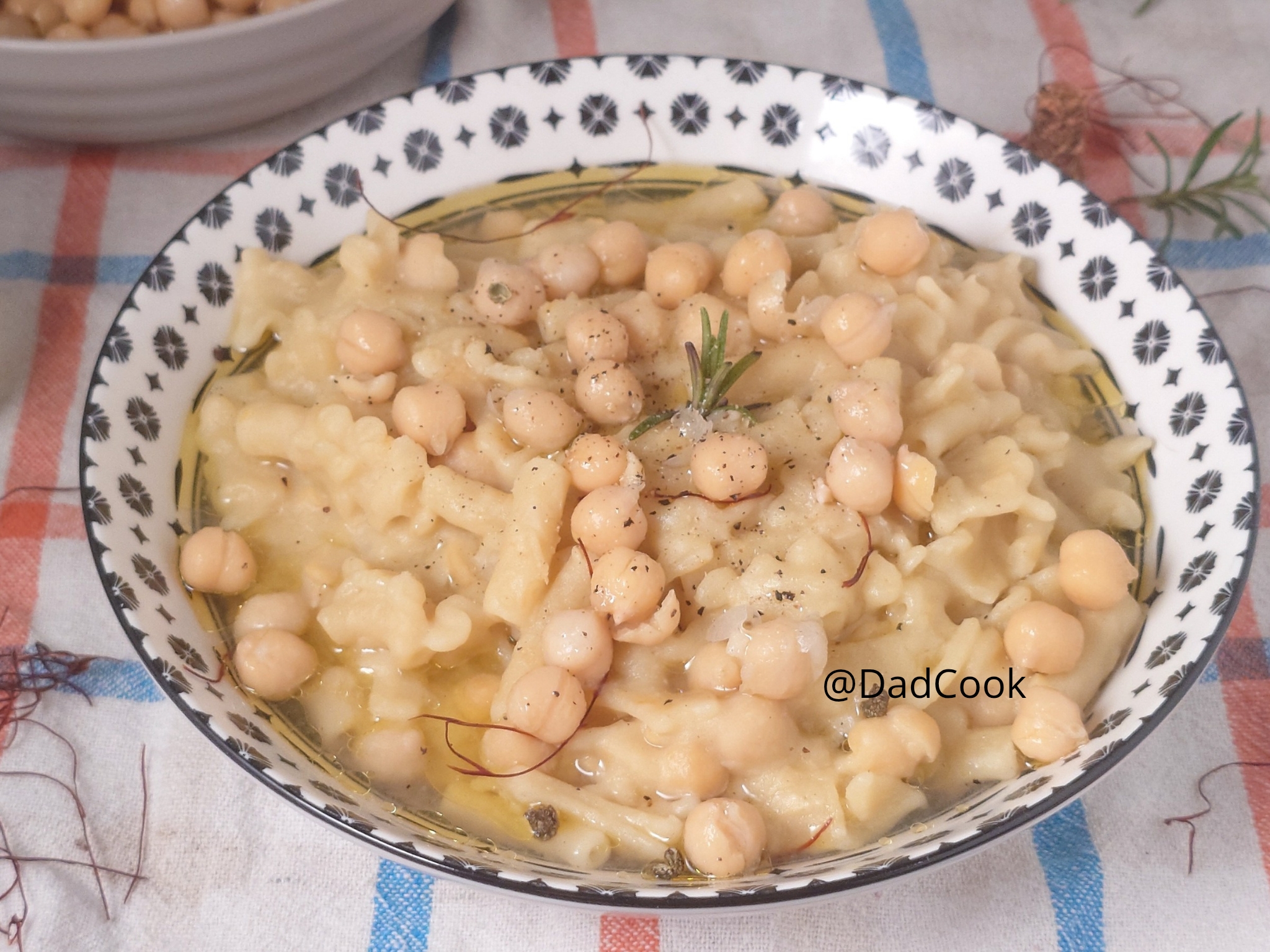 Pasta e ceci ricetta originale cremosa fatta in casa