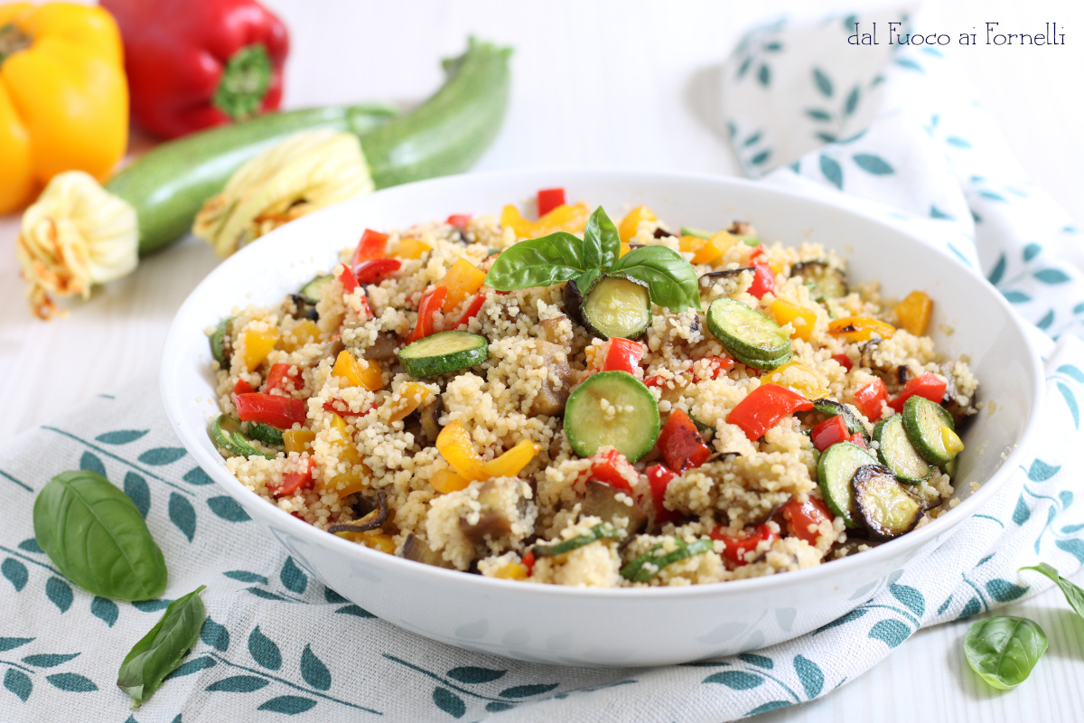 cous cous con verdure