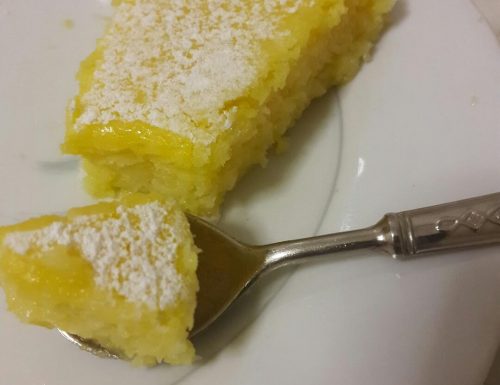 Torta Impossibile al cocco e limone – Impossible Pie
