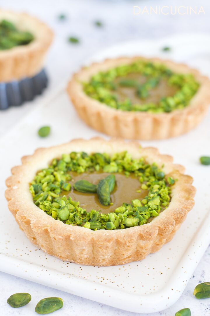 Crostatine al Pistacchio