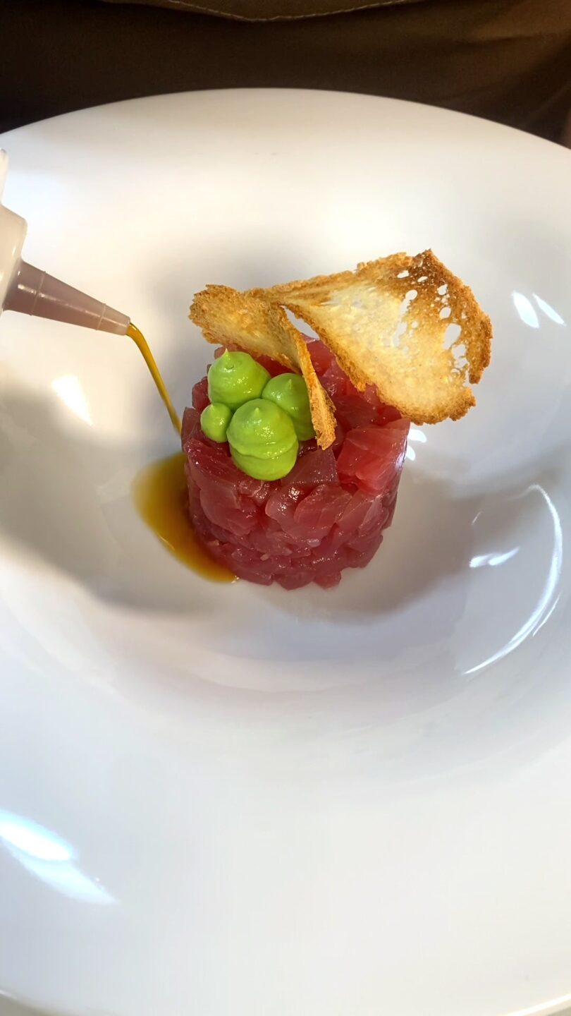 Ricetta tartare di tonno in salsa ponzu di Daniele Rossi chef 