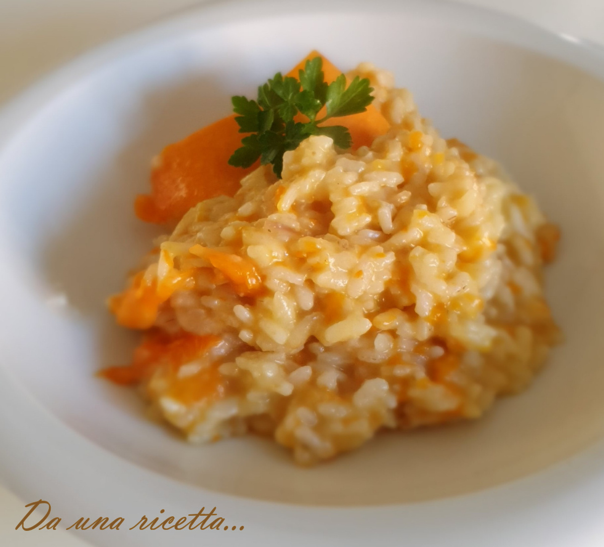 Risotto zucca e carota in pentola a pressione - Ricetta Petitchef