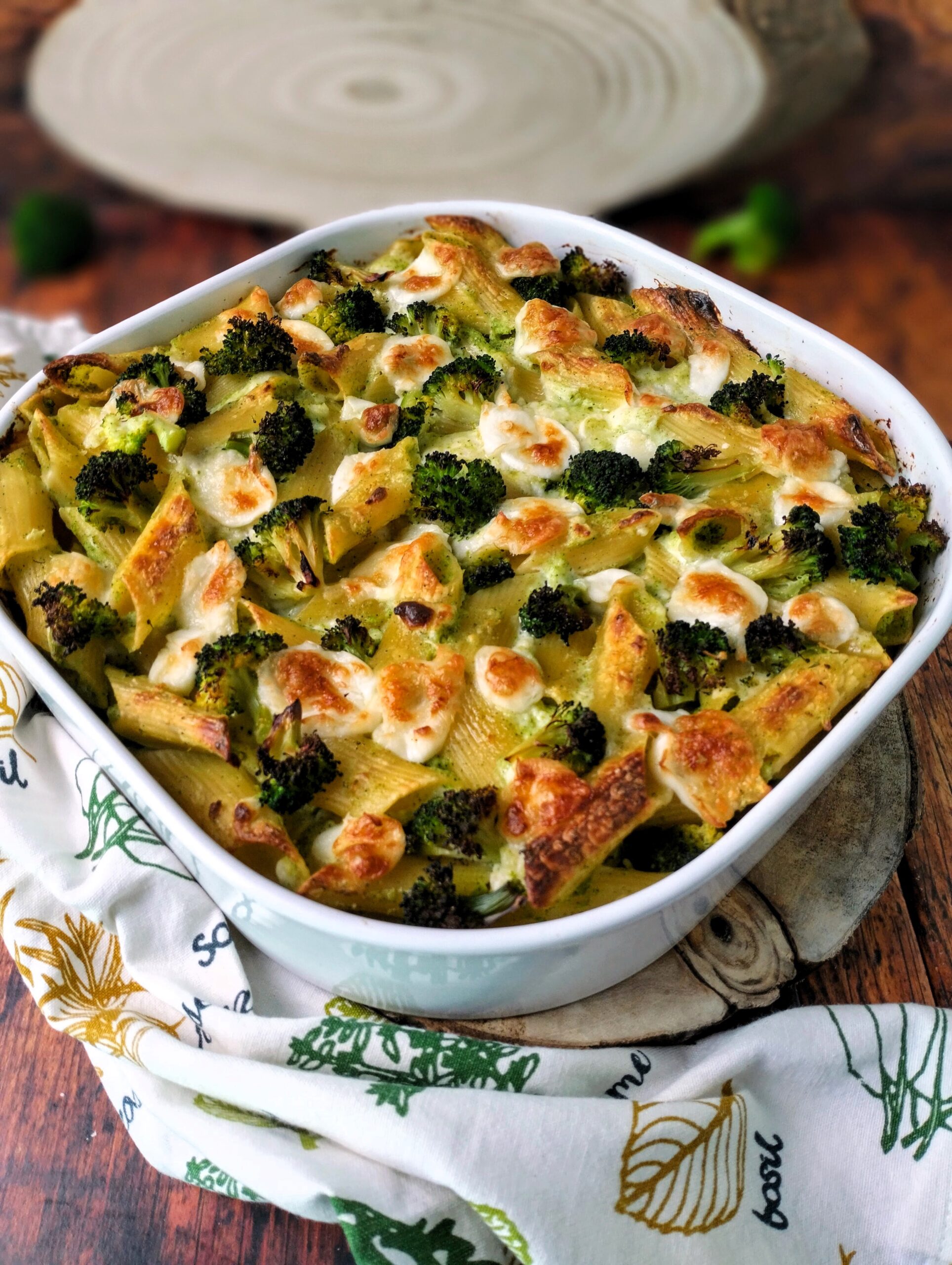 broccoletti al forno con besciamella