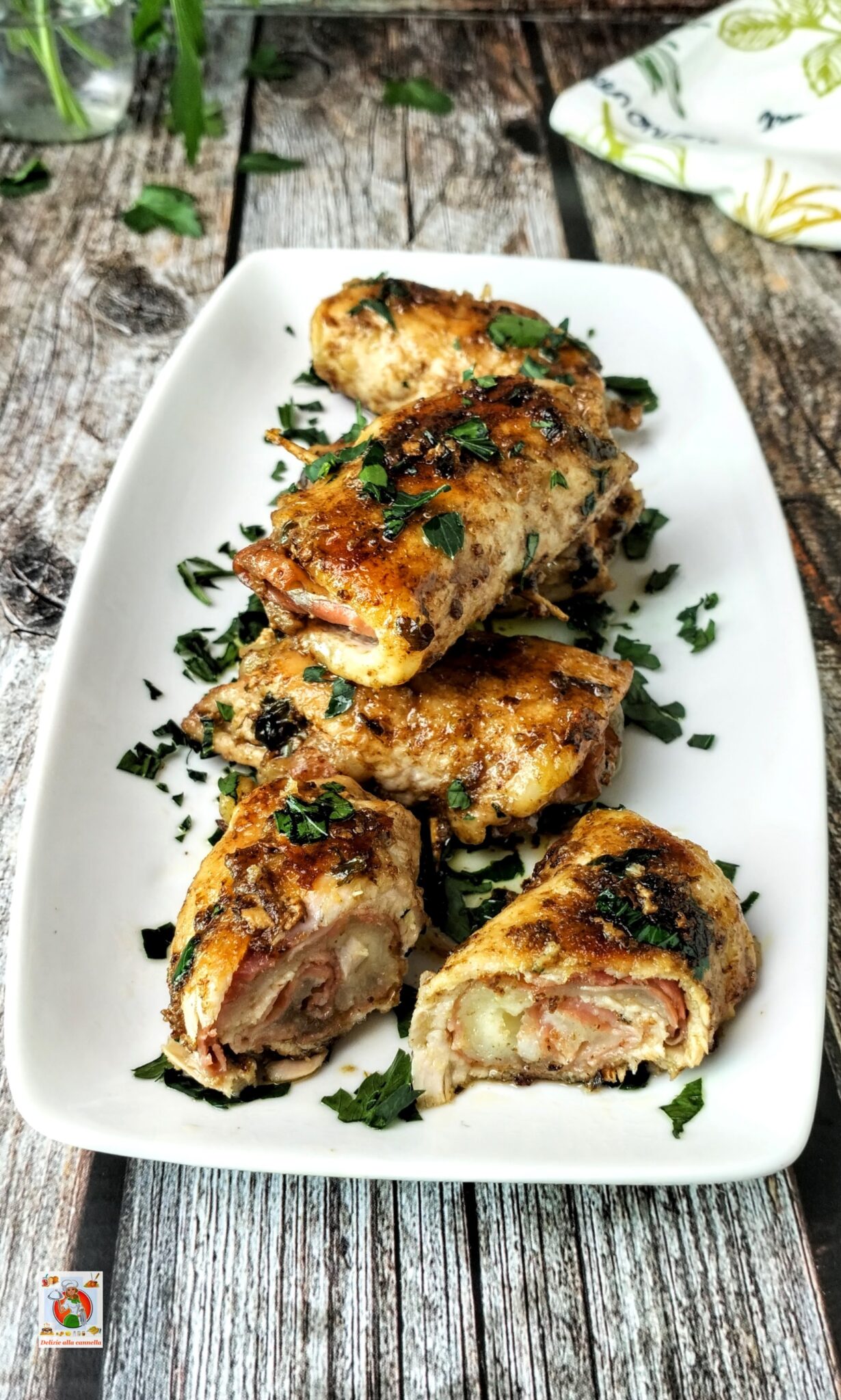 involtini di lonza morbidi al forno