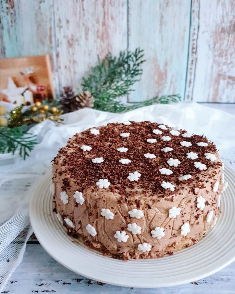 Torta light con mousse alla stracciatella - Diario di una ciccina