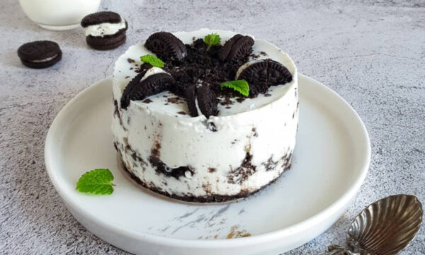 Oreo cheesecake senza cottura