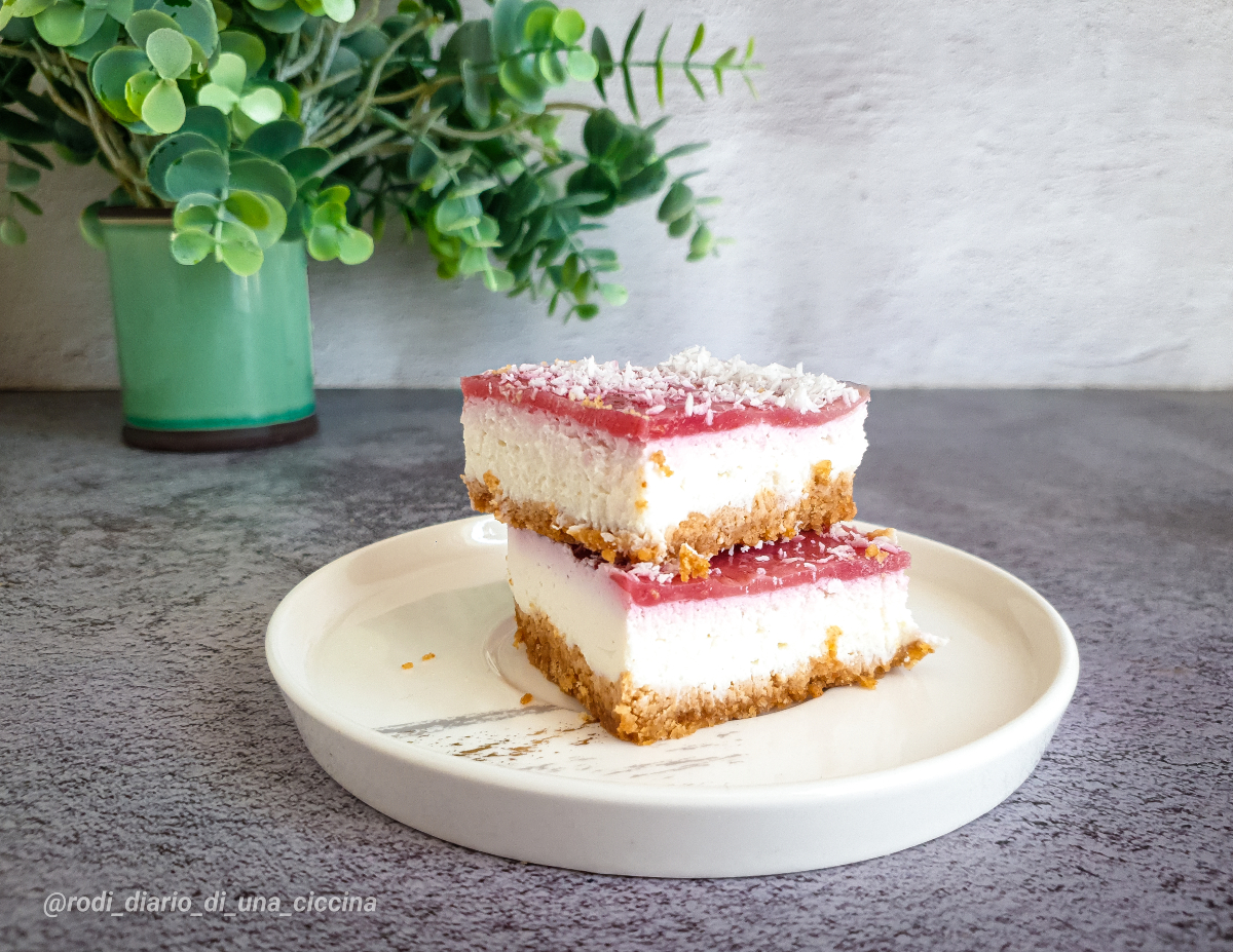 Torta Fredda Ricotta E Cocco Diario Di Una Ciccina