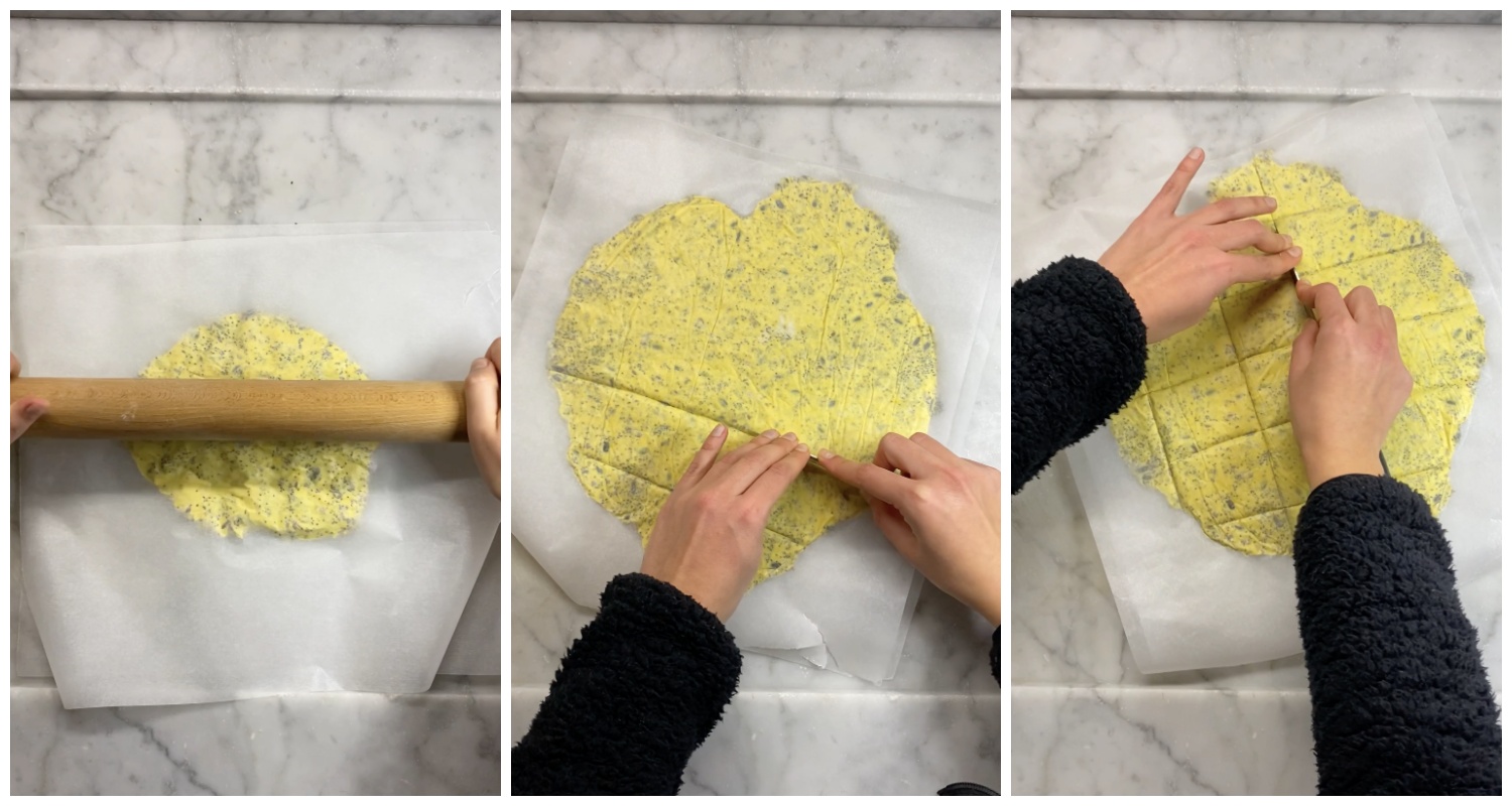 Crackers ai semi con curcuma - Diletta Secco