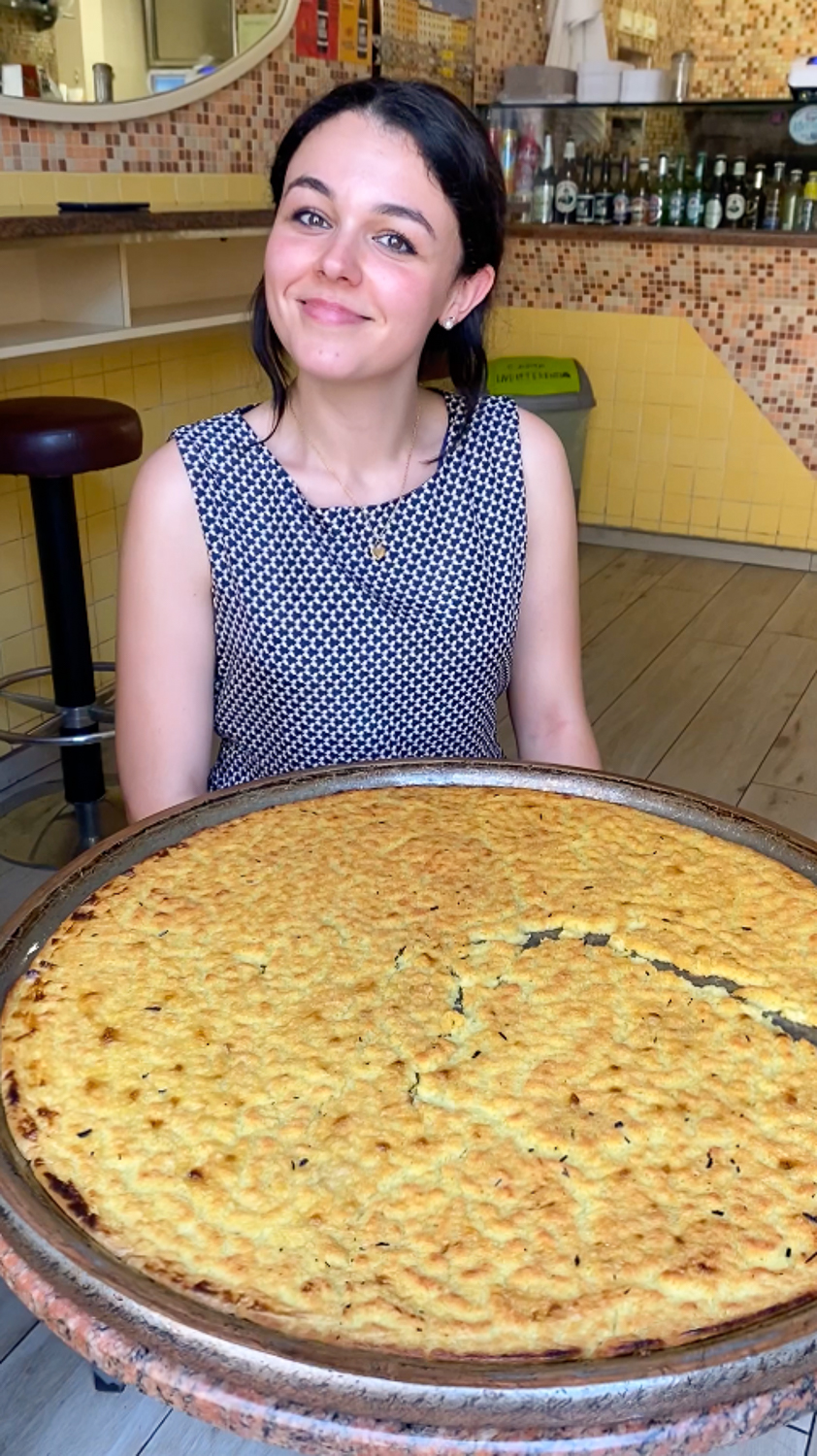 Torta di ceci - Diletta Secco