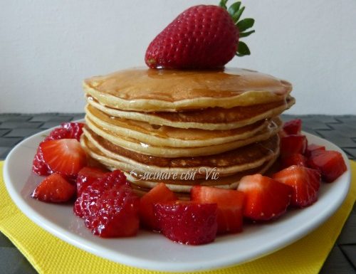 Pancakes con esubero di  Lievito Madre