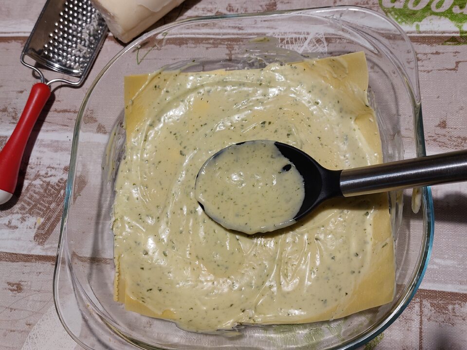 Componiamo le Lasagne al pesto