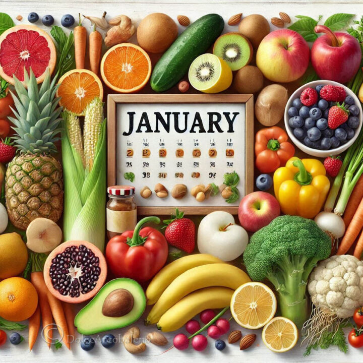 frutta e verdura di gennaio