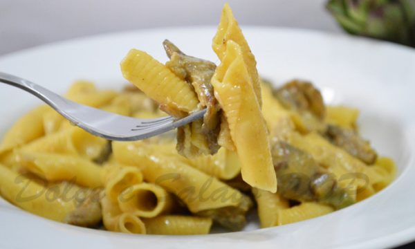 Carbonara di Carciofi, ricetta vegetariana