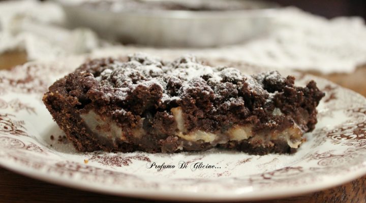 Crostata cioccolato e pere