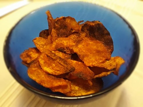 Paprika chips croccanti al forno 🥔