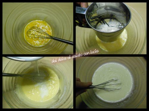 Crema pasticcera metodo tradizionale