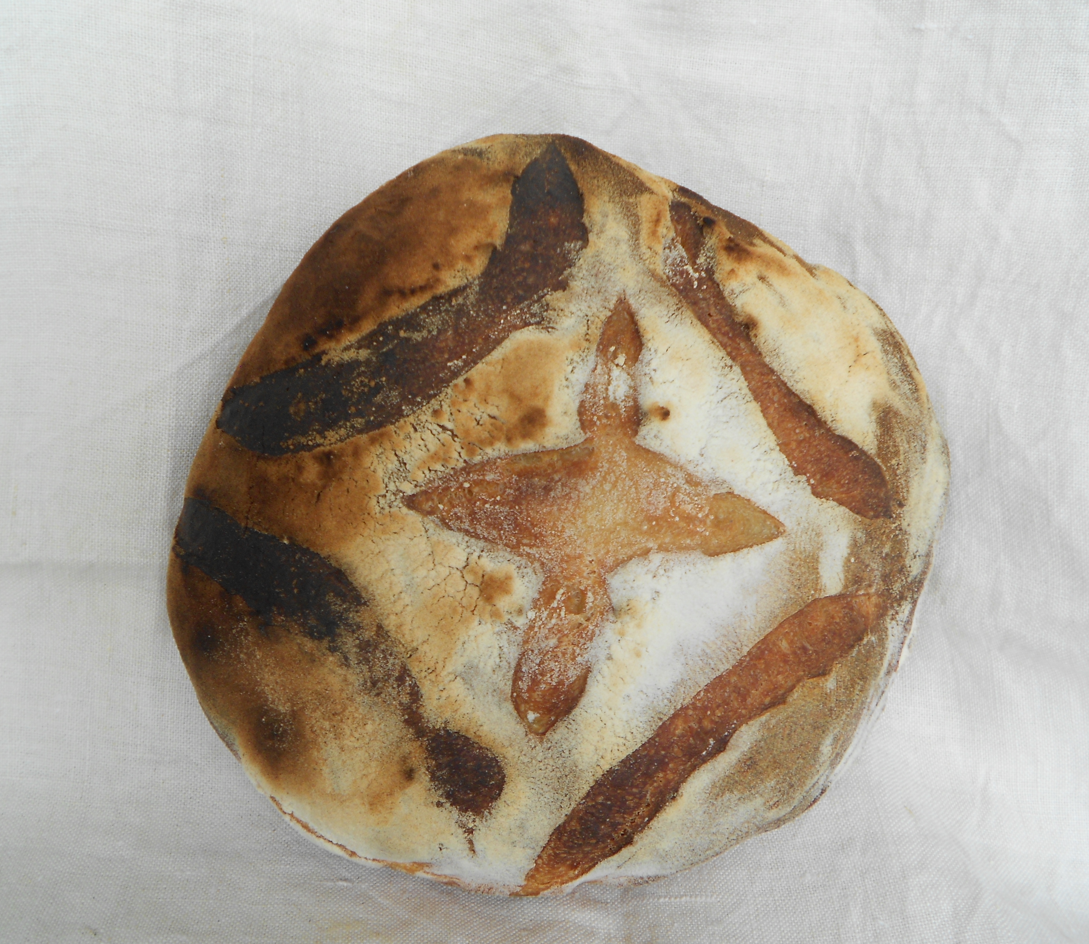 Pane con farina di kamut e pasta madre