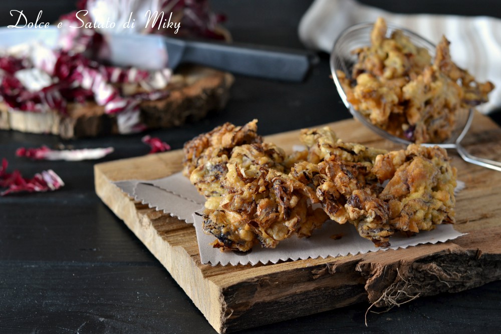 Frittelle di radicchio