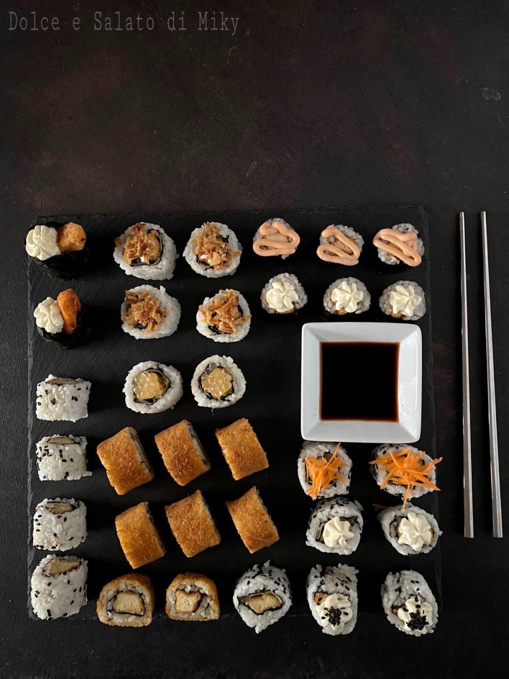 Chicken sushi