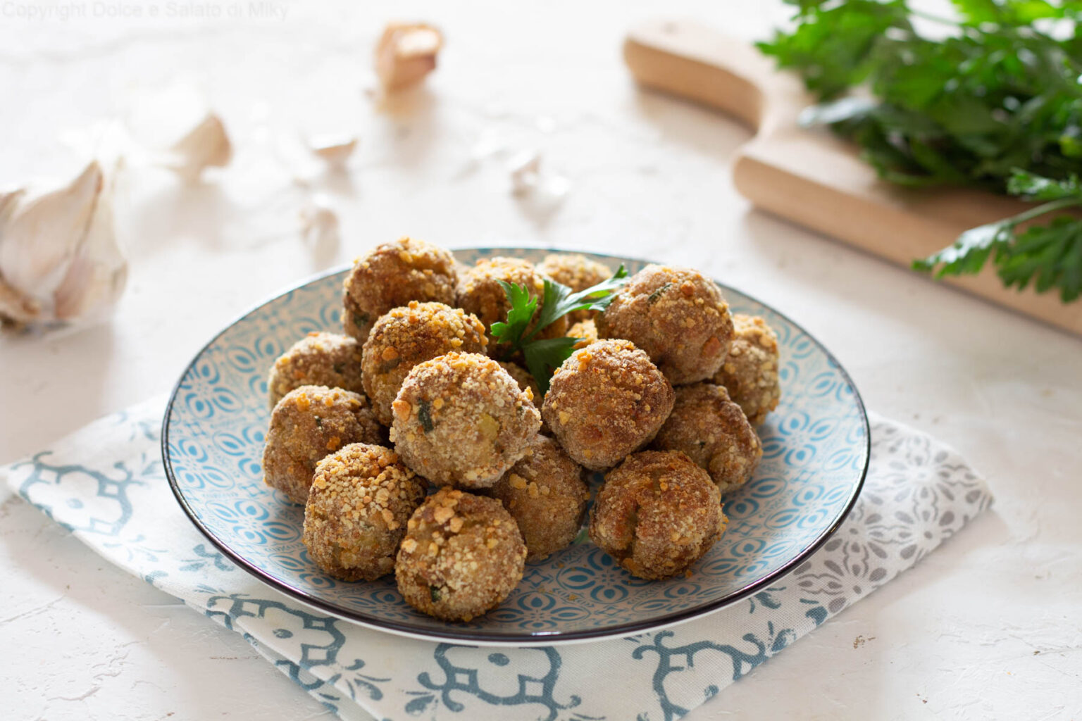 Ricetta polpette di carne e patate in friggitrice ad aria
