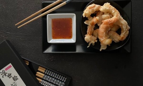 Gamberi in tempura