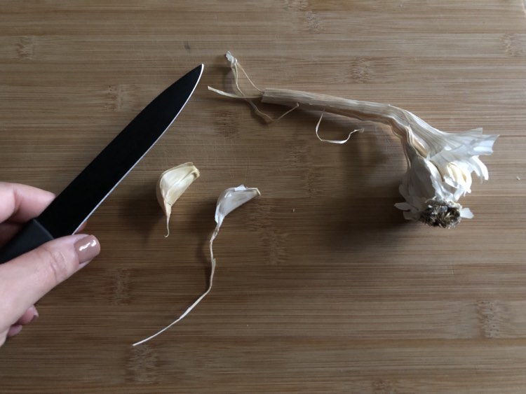 Pasta risottata ai peperoni preparate l'aglio