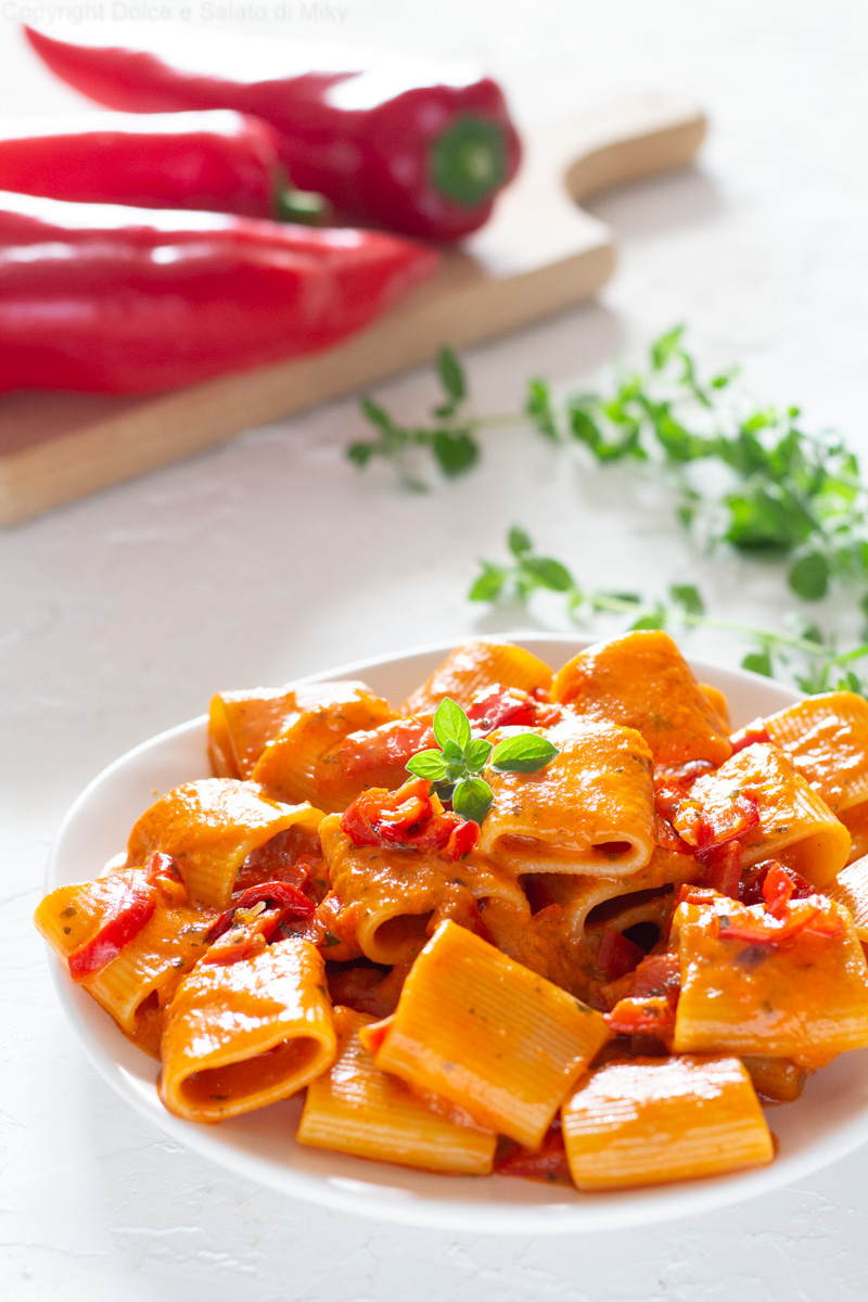 Pasta risottata ai peperoni