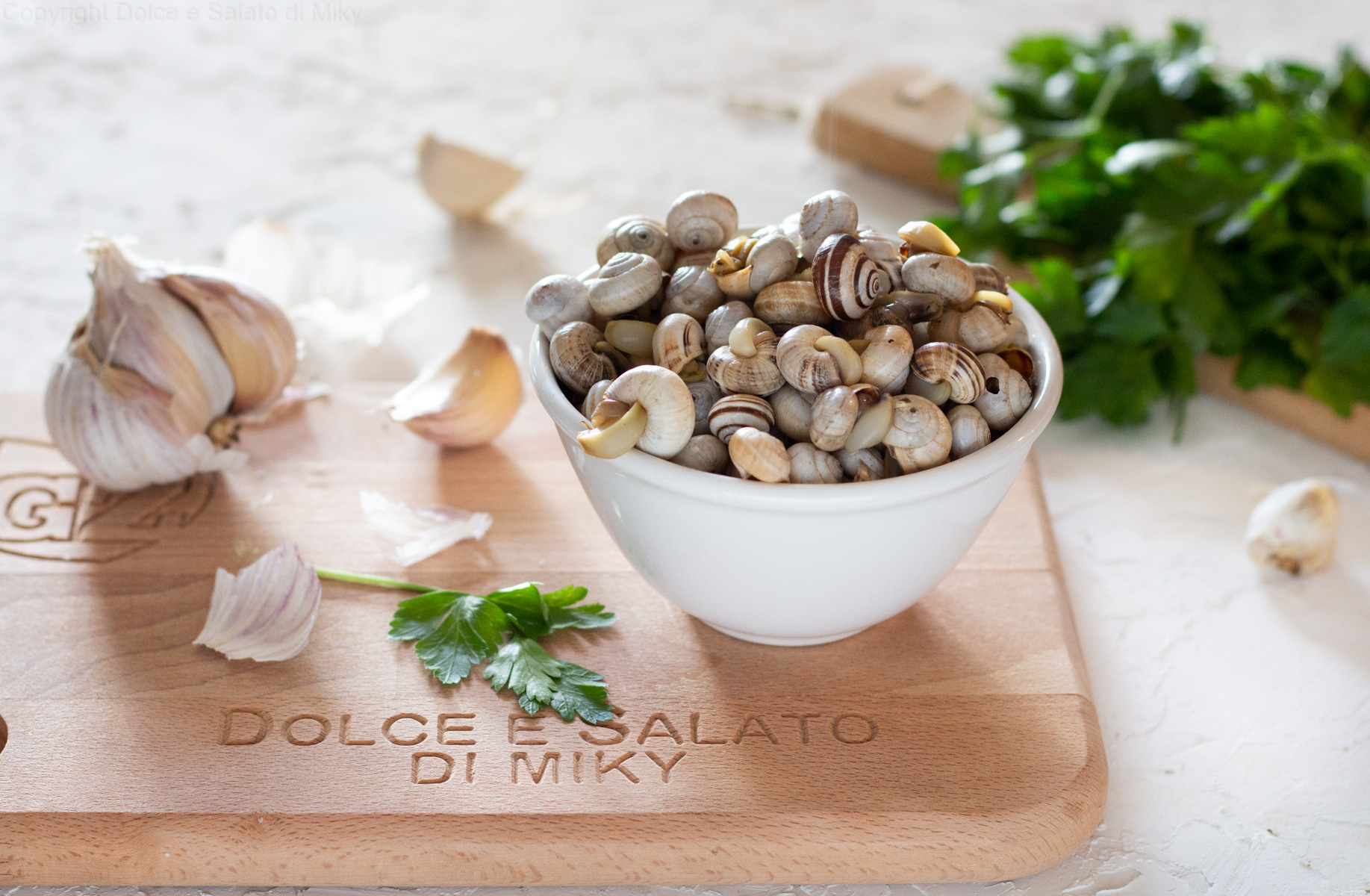 Come pulire e cucinare le lumache