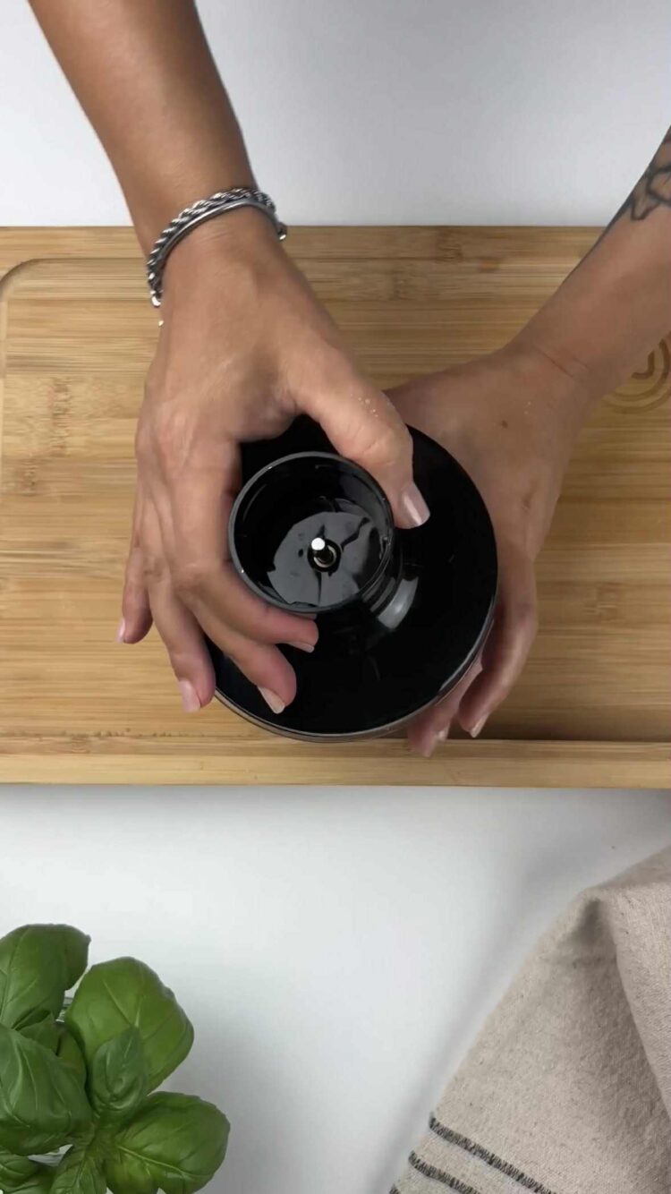 Pasta al pesto di limoni e gamberi
frulla il tutto
