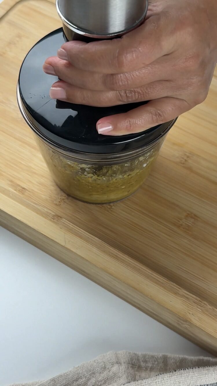 Pasta al pesto di pistacchi e gamberi
frulla di nuovo