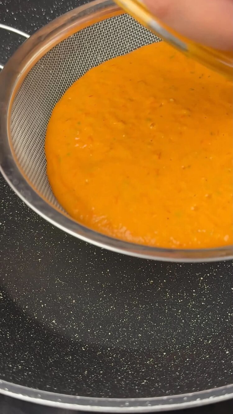Pasta con pomodorini arrosto e stracciatella
filtra il sugo