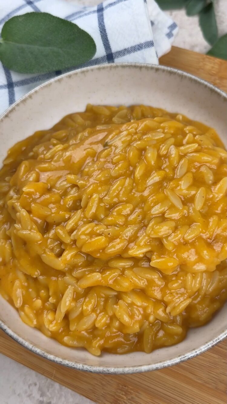 Risoni zucca e guanciale
impiatta