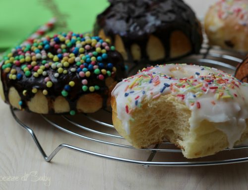 Donuts al forno (ciambelle americane)