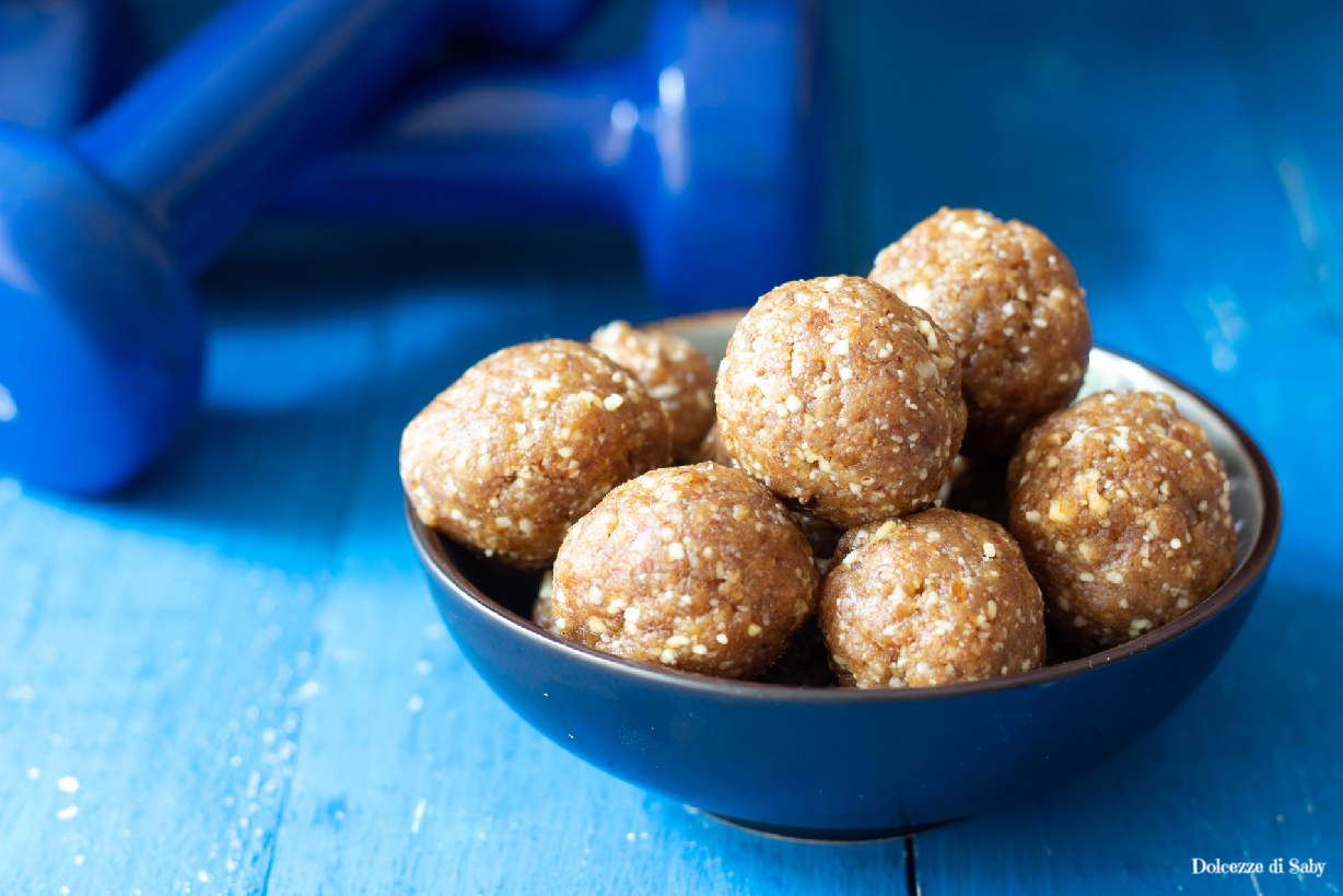 Energy balls di frutta secca - Elefanteveg