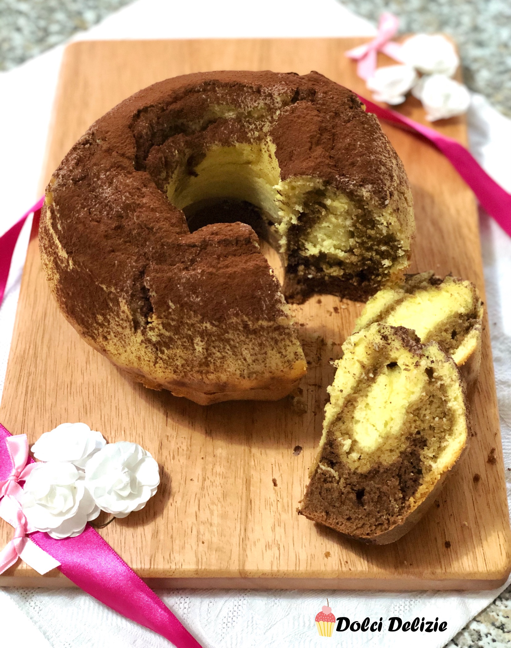 ciambella soffice al tiramisù