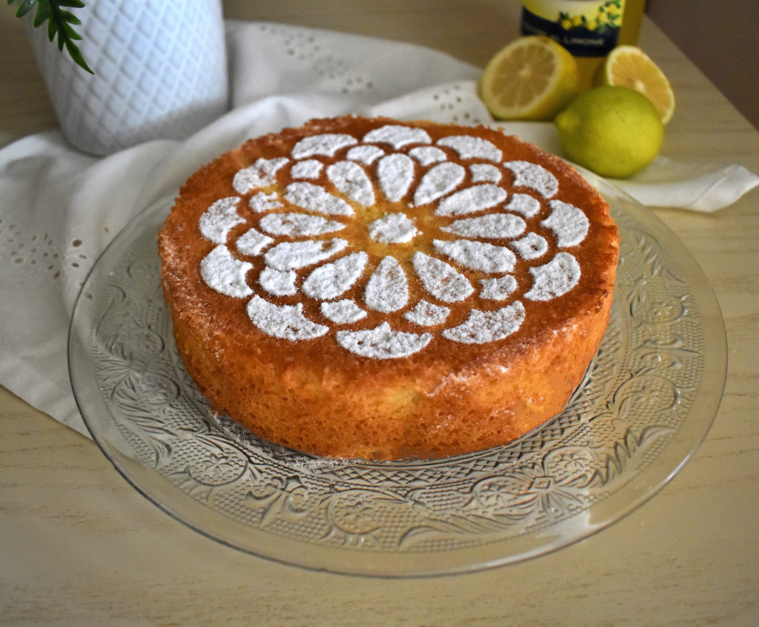 Torta Al Limone Morbida Dolci Delyzie