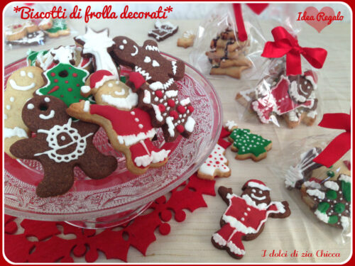 Biscotti di frolla decorati, Idea Regalo per Natale