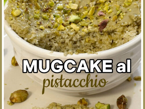 MUG CAKE al pistacchio