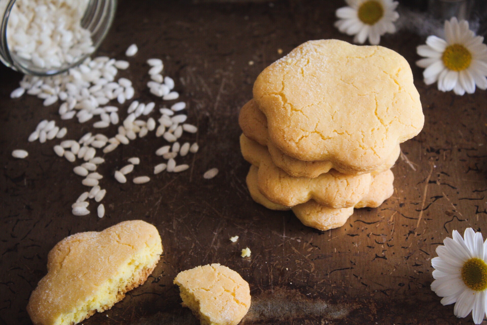 Biscotti con farina di riso - Ricetta senza glutine e lattosio - Dolci ...